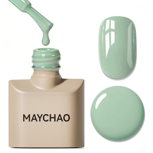 MAYCHAO 15ML Gel Nail Polish 1Pc Deep Cherry Red Nail Polish Soak Off UV LED Blood Red Nail Gel Polish Nail Art Starter Manicure Salon DIY at Home, 0.5 OZ