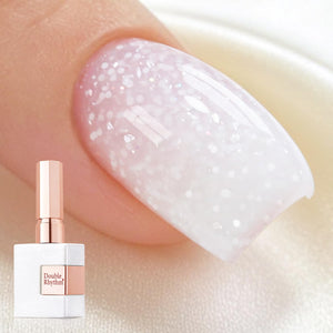 Double Rhythm 15ML Gel Nail Polish Pure Sheer Same Color Same Bottle Soak Off Gel Polish Art Manicure Salon DIY at Home for Women (Burgundy-A1129)