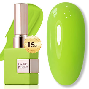 Double Rhythm 15ML Gel Nail Polish Pure Sheer Same Color Same Bottle Soak Off Gel Polish Art Manicure Salon DIY at Home for Women (Burgundy-A1129)