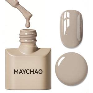 MAYCHAO 15ML Gel Nail Polish 1Pc Deep Cherry Red Nail Polish Soak Off UV LED Blood Red Nail Gel Polish Nail Art Starter Manicure Salon DIY at Home, 0.5 OZ