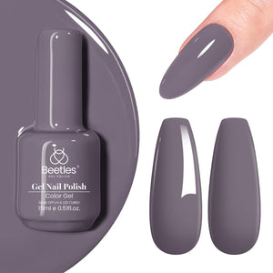 Beetles Red Gel Polish, Merlot Wine, 15ML Dark Red Gel Nail Polish