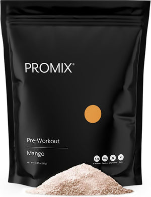 ProMix Nutrition Pre-Workout Powder, Cherry Lime - Maximize Focus & Performance - Helps Muscle Gain, Endurance - Vitamin B12, Caffeine, Beta-Alanine & L-Tyrsosine - 30 Servings (Pack of 1)