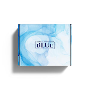 Renue Blue Skin Rejuvenation Protocol - Liposomal Face Serum & Methylene Blue Face Cream Anti-Aging Skincare Set