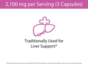 KOYAH - Organic Milk Thistle Capsules – Sprouted & Freeze-Dried – 700 mg per Capsule - Liver Support* - 150 Capsules (50 Servings)