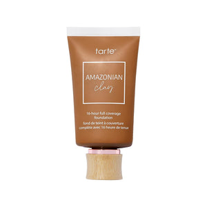 tarte Amazonian clay 16-hour full coverage foundation – Matte Finish Foundation with Amazonian Clay & Vitamin E for Hydration & Smooth Looking Skin, Vegan & Cruelty Free