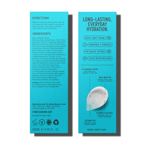 Stories & Ink Daily Moisturizer for Healed Tattoos, Anti Fade Body Lotion with UVA and UVB Filters, Hydrates and Helps Prevent Tattoo Fading, Vegan Tattoo Care, 6.8 Fl Oz / 200ml