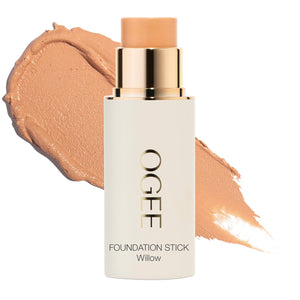 Ogee Sculpted Complexion Foundation Stick (Aspen 1.0W - Fair, Warm Undertones) Full Coverage Foundation Makeup - Instantly Balance & Even Complexion - 70% Organic Ingredients