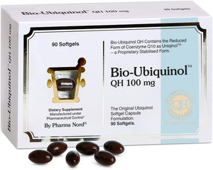 Pharma Nord – CoQ10 Ubiquinol 100 mg • Powerful Antioxidant for Heart Health • Mitochondrial Energy • Fertility Support • High Quality Supplement • Gluten-Free, Non-GMO, 30 Softgels