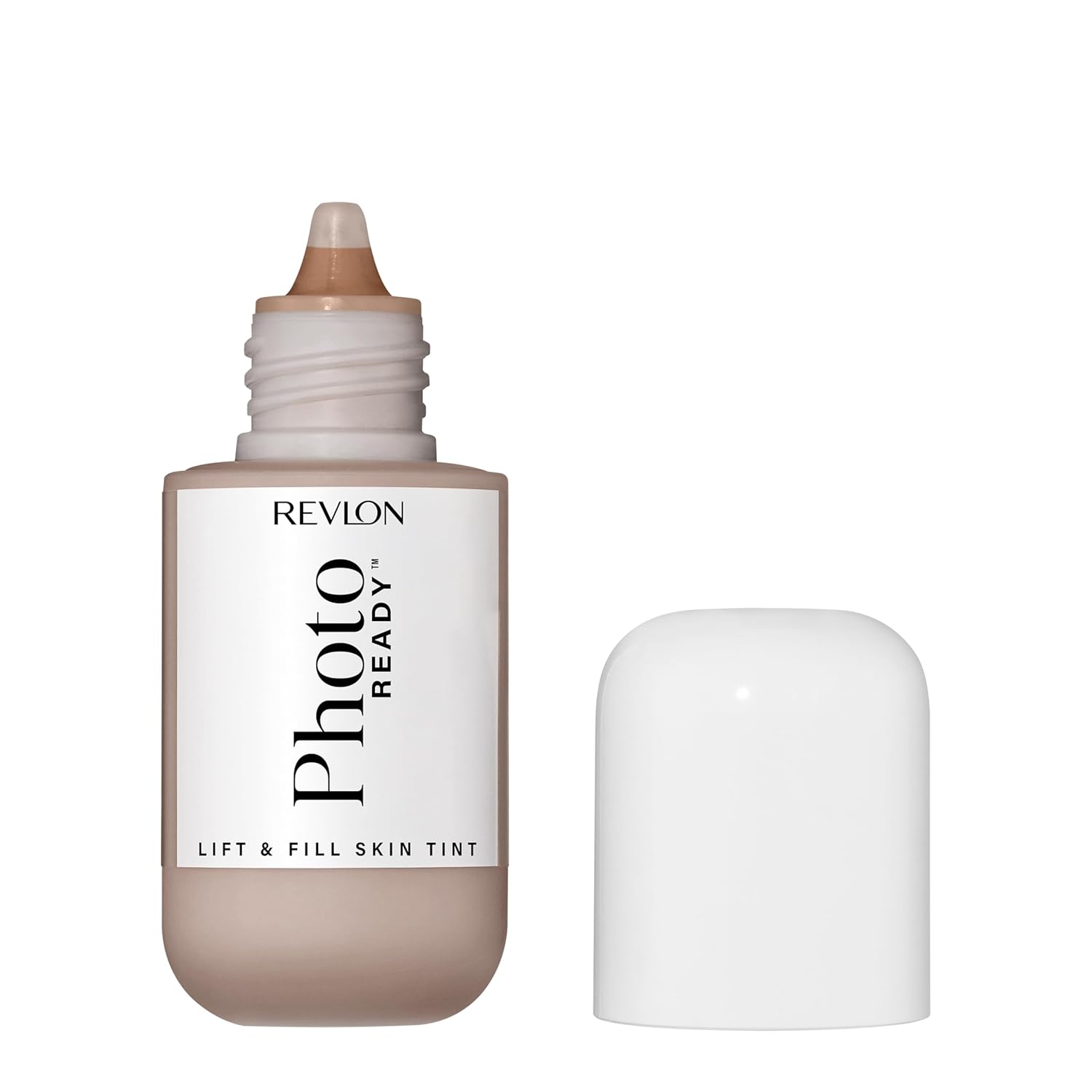 Revlon PhotoReady Lift + Fill Skin Tint, Multi-Use Glow Enhancer, Base & Highlighter for Glowing Skin, Sheer Coverage, 160, 1 fl oz