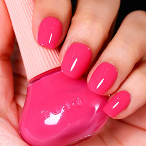 Major Dijit Quick Dry Nail Polish Cherry Summer Nail Lacquer for Nail Art Regular Nail Polish 0.41 fl oz.