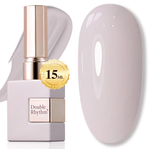 Double Rhythm 15ML Gel Nail Polish Pure Sheer Same Color Same Bottle Soak Off Gel Polish Art Manicure Salon DIY at Home for Women (Burgundy-A1129)
