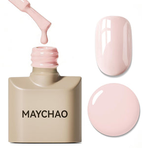 MAYCHAO 15ML Gel Nail Polish 1Pc Deep Cherry Red Nail Polish Soak Off UV LED Blood Red Nail Gel Polish Nail Art Starter Manicure Salon DIY at Home, 0.5 OZ