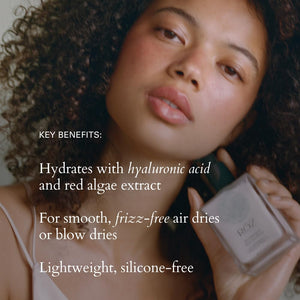 RŌZ Leave-In Conditioner - Lightweight Milk Hair Serum & Heat Protectant for Hydrating Fine, Curly & Wavy Hair | Hydrating, Smoothing, Frizz-Fighting | Silicone-Free, Color-Safe | 3.4 oz