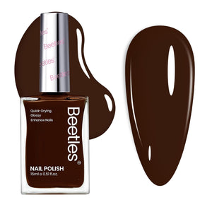 Beetles Dark Red Nail Polish, Burgundy Quick Dry Regular Nail Polish