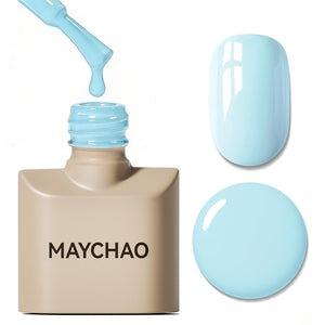 MAYCHAO 15ML Gel Nail Polish 1Pc Deep Cherry Red Nail Polish Soak Off UV LED Blood Red Nail Gel Polish Nail Art Starter Manicure Salon DIY at Home, 0.5 OZ