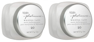 Kenra Platinum Whipped Taffy 20 | Matte Defining Paste | Delivers An Ultra-Matte, Firm Hold Finish | Sculpts, Smooths & Texturizes Styles | All Hair Types