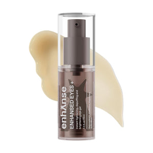 Under Eye Gel for Men, Caffeine Eye Cream, Peptides, RejuveNAD, Instant Tightening, Brightening, Depuffing for Under Eye Bags, Blurs Fine Lines and Dark Circles, 0.5 Fl Oz