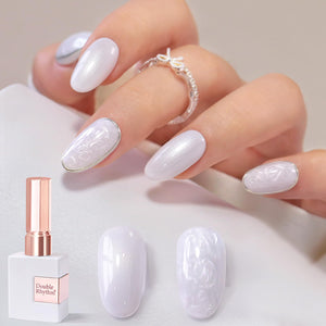 Double Rhythm 15ML Gel Nail Polish Pure Sheer Same Color Same Bottle Soak Off Gel Polish Art Manicure Salon DIY at Home for Women (Burgundy-A1129)