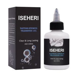 Tattoo Transfer Gel, 4oz Stencil Cream - Fast & Clear Long Lasting Solution for Tattoo Artists - Supplies