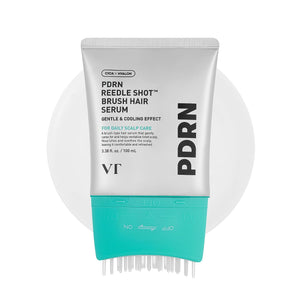 VT COSMETICS PDRN Reedle Shot Brush Hair Serum, Cooling & Refreshing Scalp Care with Vegan PDRN, Caffeine & Spicule Complex, Lightweight & Non-Greasy Daily Scalp Solution, 3.38 fl oz / 100 mL