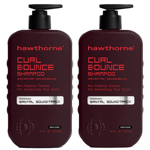 Hawthorne All Day Men's Shampoo. Sulfate Free, Paraben Free, Mens Natural Shampoo With Argan and Coconut Oil. For Stronger, Moisturized, Healthier Hair. Night Swim Cologne Scent. 16 fl. oz. 2-Pack.