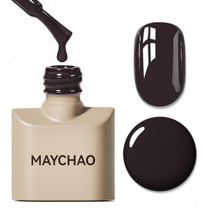 MAYCHAO 15ML Gel Nail Polish 1Pc Deep Cherry Red Nail Polish Soak Off UV LED Blood Red Nail Gel Polish Nail Art Starter Manicure Salon DIY at Home, 0.5 OZ