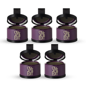 Style Edit Root Touch Up Powder | Temporary Hair Color for Gray Roots and Thinning Hair | Salon-Quality, Transfer-Resistant Hair Concealer | Medium Blonde, 0.14 oz (Pack of 2)
