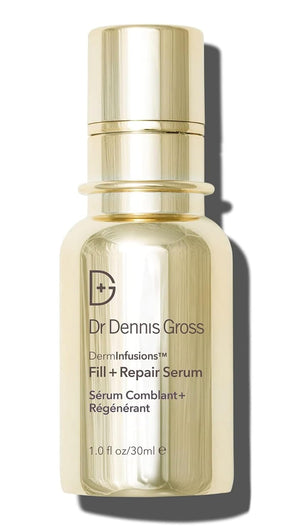 Dr. Dennis Gross Fill, Plump & Firm Kit – DermInfusions™ Hyaluronic Acid Serum, Eye Cream & Lip Treatment | Boost Hydration, Smooth Fine Lines & Enhance Volume | $125 Value Limited Edition Gift Set