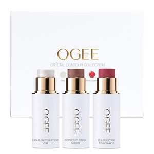 Ogee Sculpted Face Stick (COPPER - RADIANT COCOA) Certified Organic Bronzer Stick & Contour Makeup - Multi-Use Bronzer Stick for Face