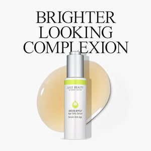 Juice Beauty Green Apple Age Defy Face Serum – Antioxidant-Rich Facial Serums for Aging Skin with CoQ10, Alpha Lipoic Acid & Vitamins to Soften Dark Spots & Discoloration – Vegan, Cruelty-Free, 30 mL
