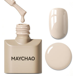 MAYCHAO 15ML Gel Nail Polish 1Pc Deep Cherry Red Nail Polish Soak Off UV LED Blood Red Nail Gel Polish Nail Art Starter Manicure Salon DIY at Home, 0.5 OZ