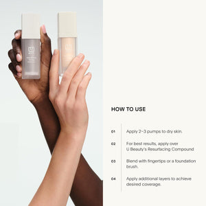 U Beauty The Super Tinted Hydrator Cream - Shade 1 - 1.0 fl oz | Hyaluronic acid moisturizing cream, mega-dose skin hydrator, supple smooth & softer-looking skin for up to 48 hours