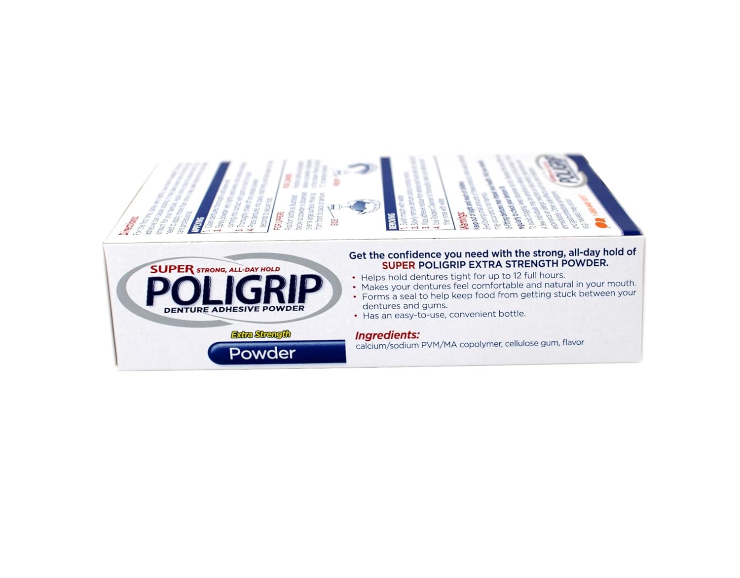 Super Poli-Grip 07801 Denture Powder (Pack of 6)