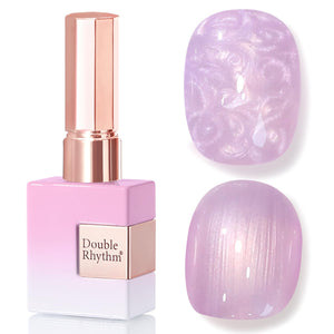Double Rhythm 0.5 Oz Gel Nail Polish Neutral Natural Same Color Same Bottle Translucent Light Milky Pastel 15ML Manicure French Design Art DIY at Home (Pearl Green-B1146)