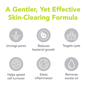 humane Benzoyl Peroxide Face Wash - 5% Regular-Strength Acne Face Wash For Skin, Back & Body - 8 Fl Oz - Dermatologist-Tested Non-Foaming Cleanser - Benzoyl Peroxide Acne Treatment - Cruelty-Free