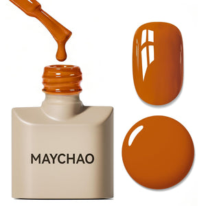 MAYCHAO 15ML Gel Nail Polish 1Pc Deep Cherry Red Nail Polish Soak Off UV LED Blood Red Nail Gel Polish Nail Art Starter Manicure Salon DIY at Home, 0.5 OZ