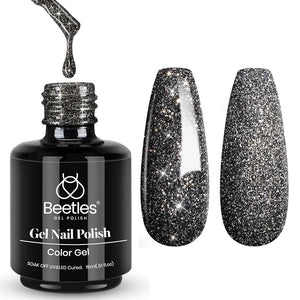 Beetles Red Gel Polish, Merlot Wine, 15ML Dark Red Gel Nail Polish