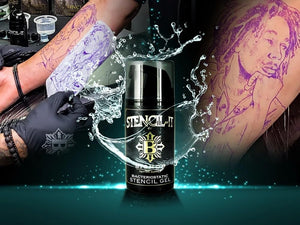 Stencil-It Gel, Transfer Gel, Accessories for Professional Artists, Made in USA, 3.3 Ounces