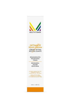 Multivitamin Male Intimate Cream for the care of the skin of the penis and testicles. Softens, rejuvenates, hydrates and protects
