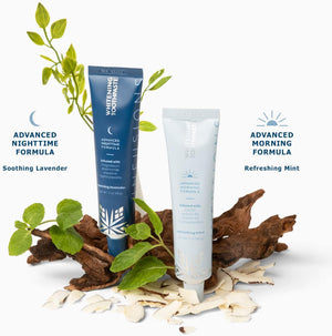 SNOW Advanced Vitamin Infused Whitening Toothpaste - Oral Care Whitening Paste - Advanced Toothpaste with Hydroxyapatite & CoQ10 - Advanced Morning Formula, Refreshing Mint