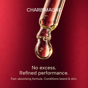 Charlemagne Beard Oil for Men – 30 ml, Clearmont | Sophisticated Minimalist Scent - Premium Beard Conditioner, Softener & Moisturizer Argan Oil, Jojoba Stops Beard Itch, Softens Coarse Hair