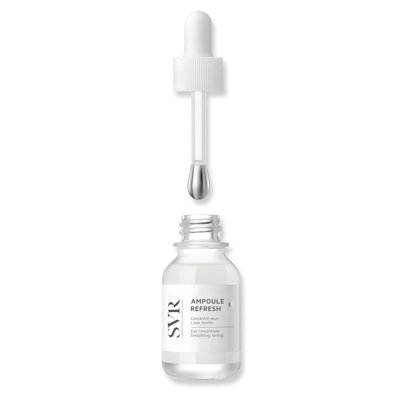 SVR - Refresh Concentrate Eye Serum - Instant Cooling Effect - Revitalizes and Awakens Eyes - Reduces Puffiness, Hydrates Delicate Skin - Dermatologically and Ophtalmologically Tested - 0.5 fl.oz