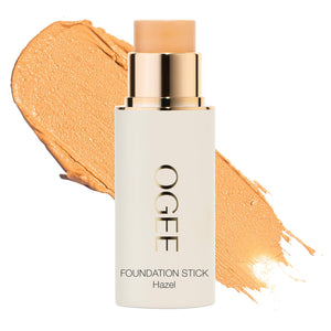 Ogee Sculpted Complexion Foundation Stick (Aspen 1.0W - Fair, Warm Undertones) Full Coverage Foundation Makeup - Instantly Balance & Even Complexion - 70% Organic Ingredients