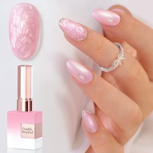 Double Rhythm 15ML Gel Nail Polish Pure Sheer Same Color Same Bottle Soak Off Gel Polish Art Manicure Salon DIY at Home for Women (Burgundy-A1129)