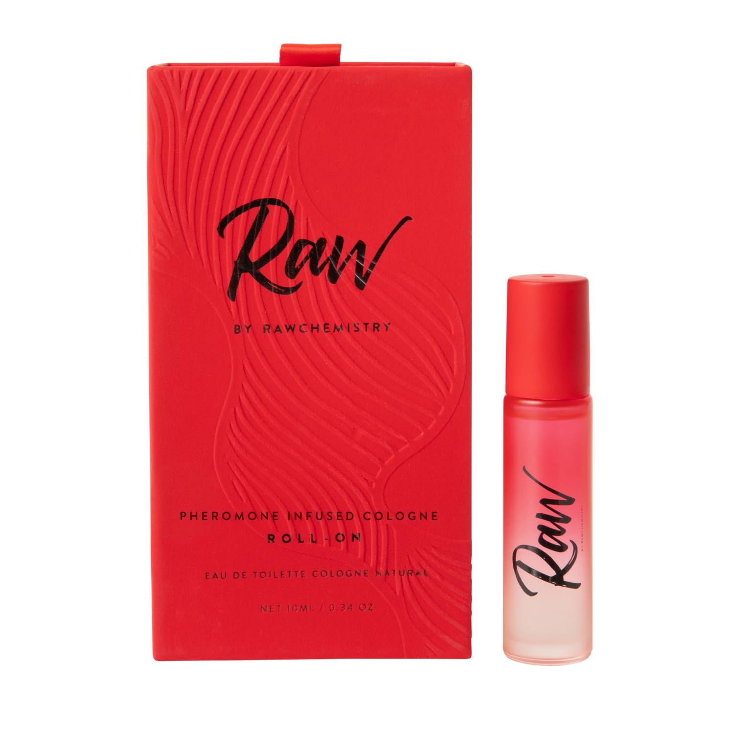 RawChemistry Raw Pheromone Infused Cologne for Men Roll-On I Men's Cologne with Pheromones I Fragrances for Men