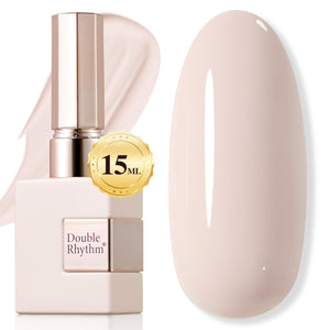 Double Rhythm 15ML Gel Nail Polish Pure Sheer Same Color Same Bottle Soak Off Gel Polish Art Manicure Salon DIY at Home for Women (Burgundy-A1129)