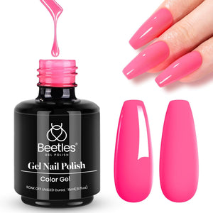 Beetles Red Gel Polish, Merlot Wine, 15ML Dark Red Gel Nail Polish
