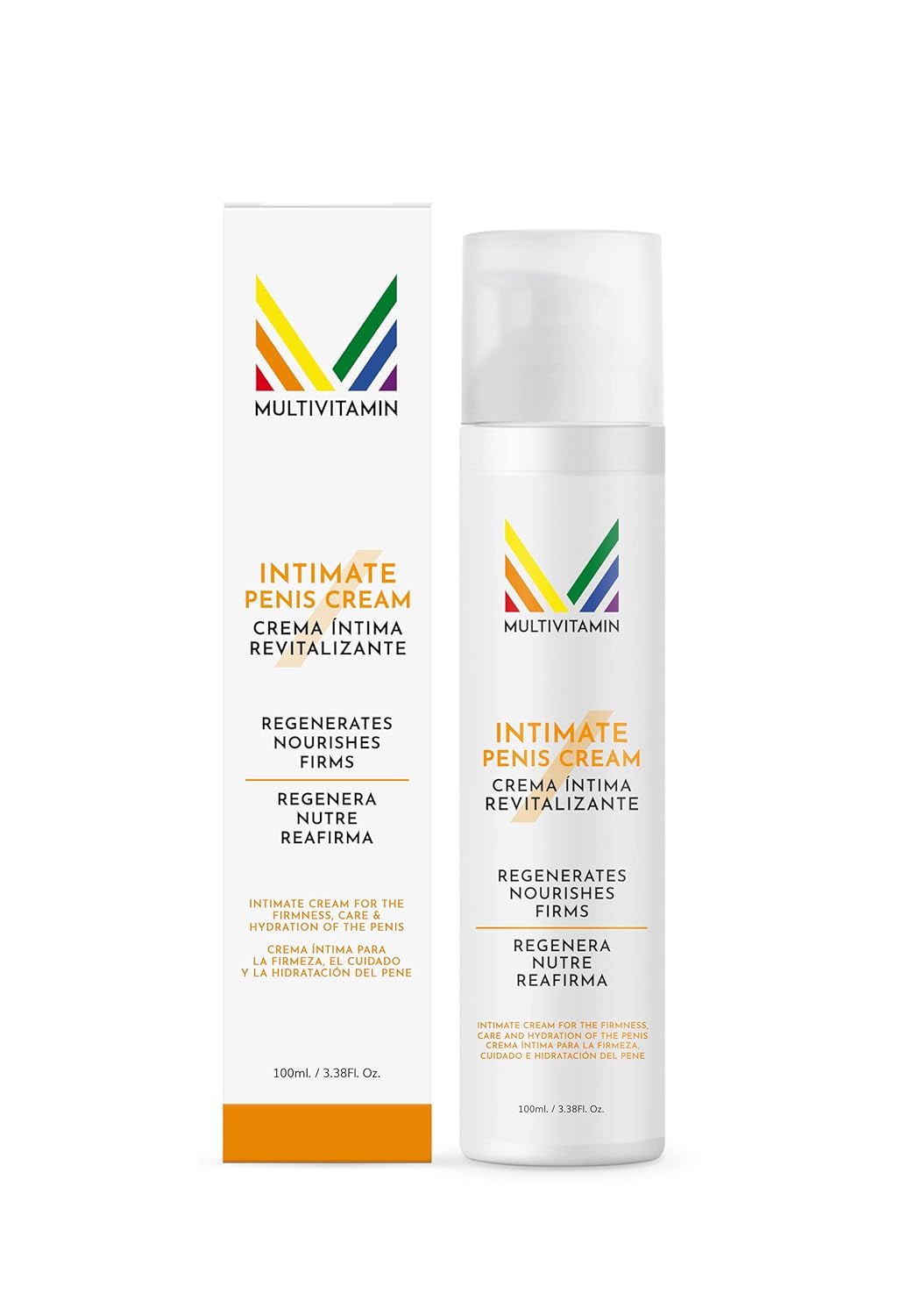 Multivitamin Male Intimate Cream for the care of the skin of the penis and testicles. Softens, rejuvenates, hydrates and protects