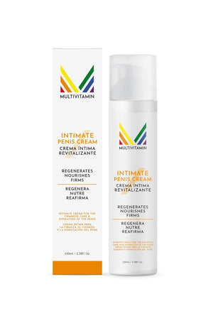 Multivitamin Male Intimate Cream for the care of the skin of the penis and testicles. Softens, rejuvenates, hydrates and protects