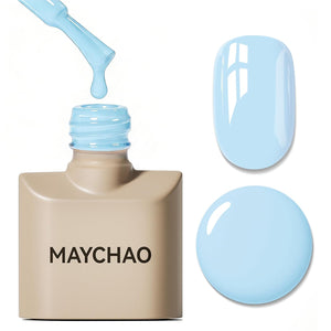 MAYCHAO 15ML Gel Nail Polish 1Pc Deep Cherry Red Nail Polish Soak Off UV LED Blood Red Nail Gel Polish Nail Art Starter Manicure Salon DIY at Home, 0.5 OZ